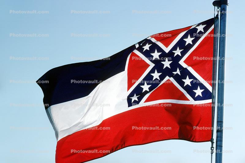 Mississippi, State Flag, Fifty State Flags