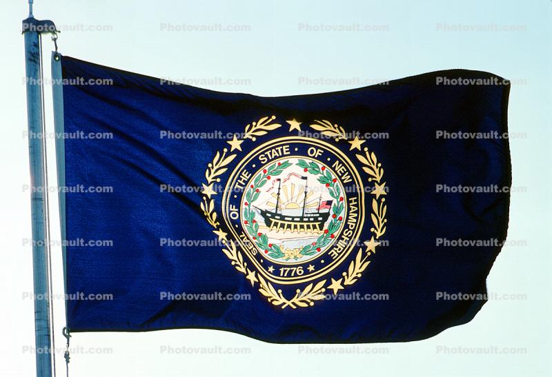 New Hampshire State Flag, Fifty State Flags