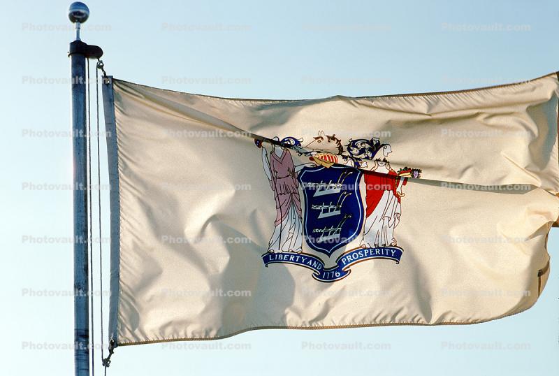 New Jersey State Flag, Fifty State Flags