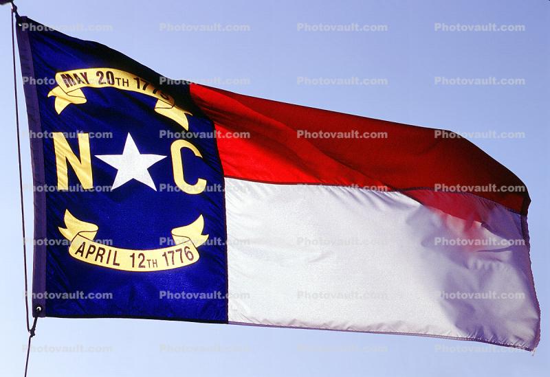 North Carolina, State Flag, Fifty State Flags