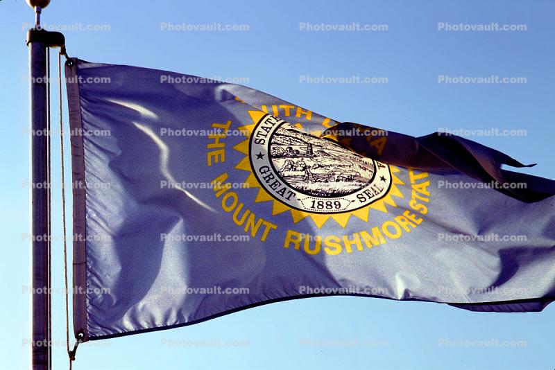 South Dakota, State Flag, Fifty State Flags