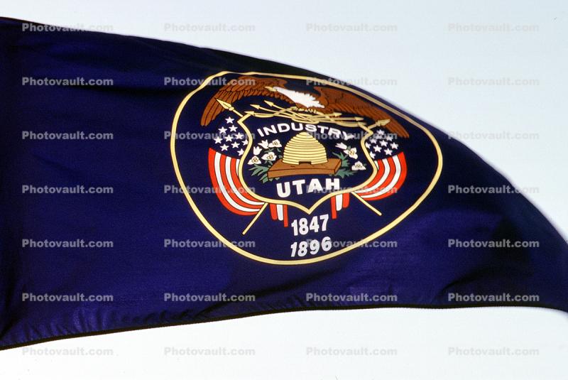 Utah State Flag, Fifty State Flags