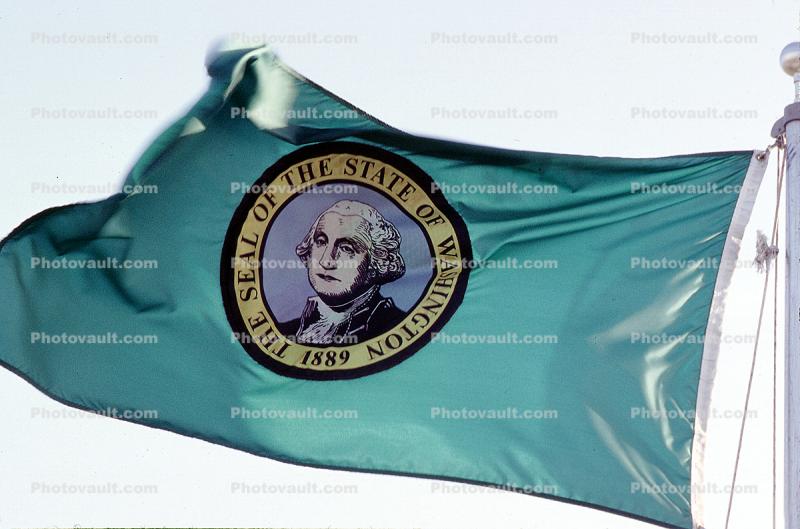 Washington State State Flag, Fifty State Flags