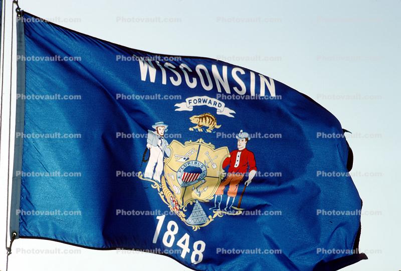 Wisconsin State Flag, Fifty State Flags
