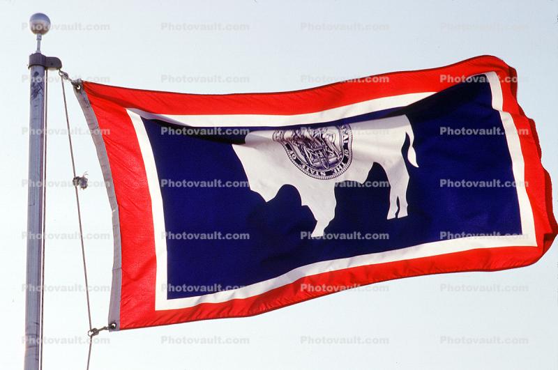 Wyoming State Flag, Fifty State Flags