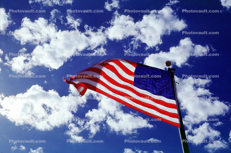 Old Glory, USA, United States of America, Windy, Windblown, Star Spangled Banner, USA Flag
