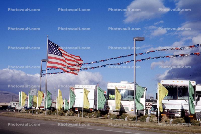 Old Glory, USA, United States of America, RV Park, Carson City, Nevada