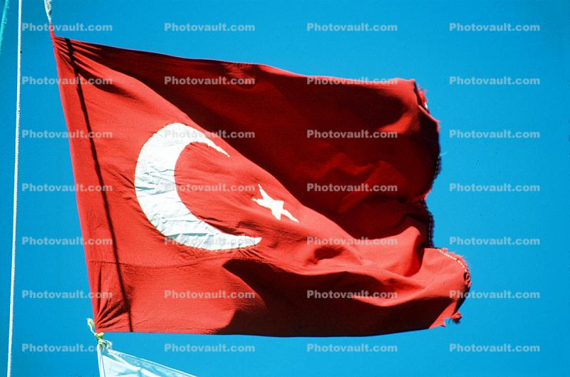 Turkey flag, Turkish