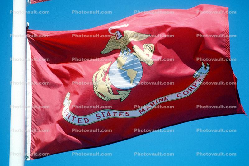 United States Marine Corps, USMC, in the wind, Windy, Windblown