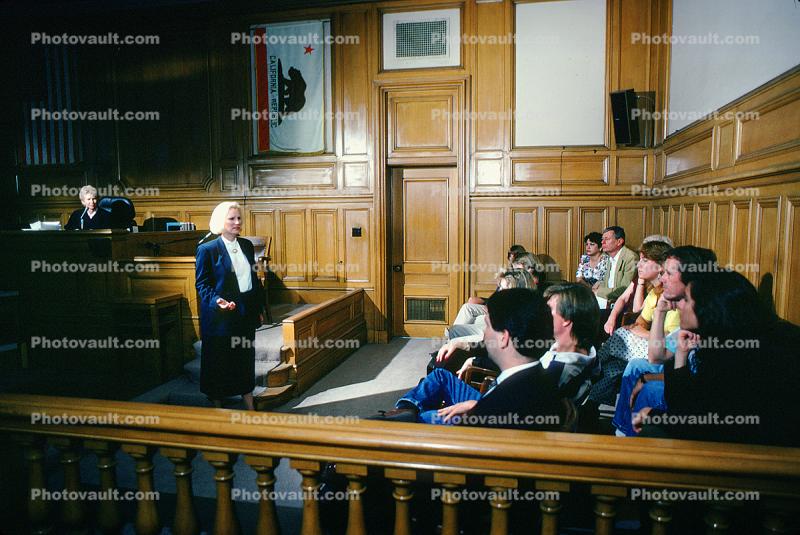 Trial, Court Session, Lawyer, Jury, Juror, People, person, talking, speaking, gestures