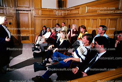 Lawyer, Jury, Juror, People, Trial, Court Session, person, talking, speaking, gestures