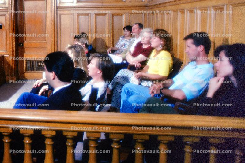 Jury, Juror, People, Trial, Court Session