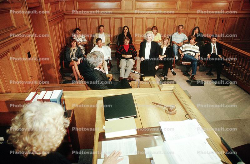 judge, jury, gavel, Defendant, witness, Juror, People, Trial, Court Session