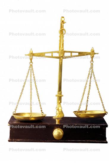 Scales of Justice, photo-object, object, cut-out, cutout
