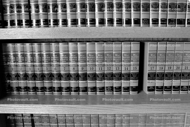 Law books, Library
