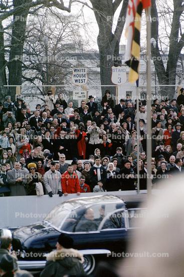 inauguration of Lyndon Baines Johnson, LBJ, people, crowds