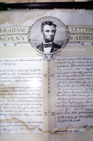 Abraham Lincoln, Gettysburg Address