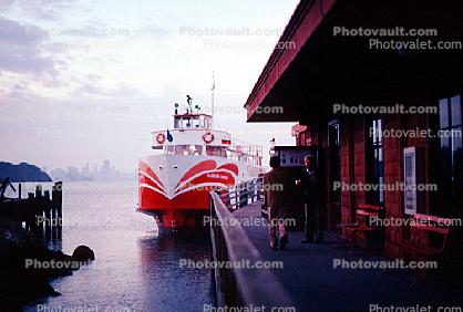 Tiburon, Red and White Fleet Ferry to San Francisco