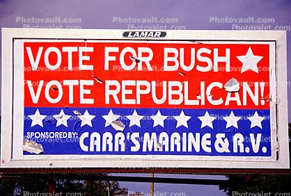 Vote for bush, republican