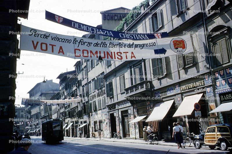 Vota Comunista, banner