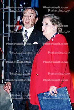 Madeline Albright, Warren Christopher, United Nations 50th Anniversary