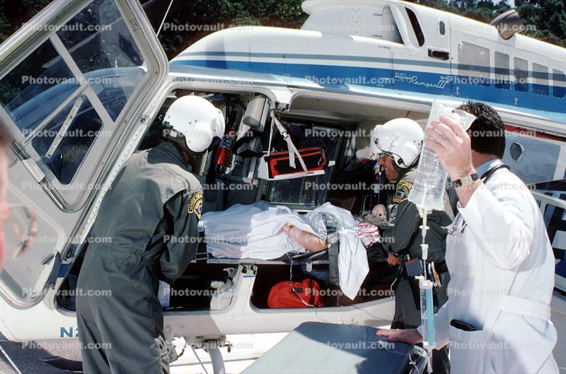 Doctor, Bell 206 JetRanger, 15 May 1989