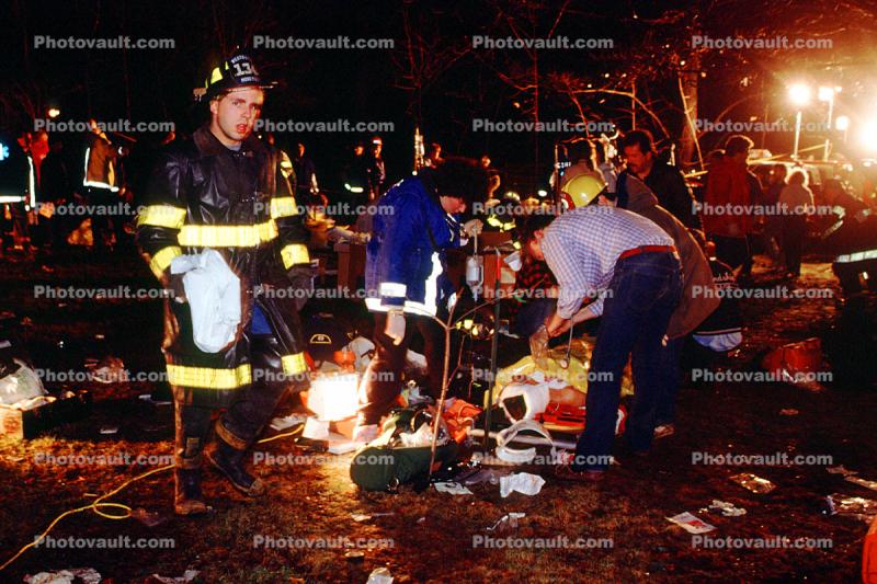 Plane Crash Victims, New York City, Avianca Flight 52 Runs out of Fuel, Boeing 707-321B, HK-2016, JT3D