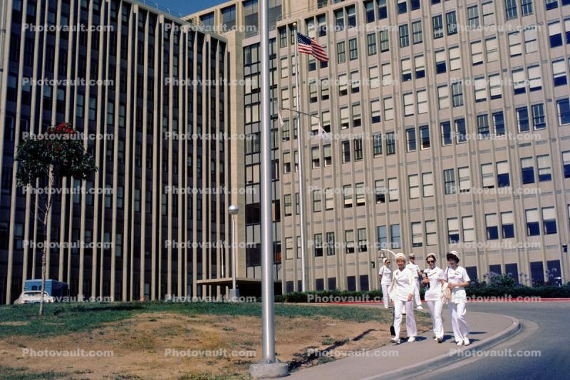 Nurses, Hospital Building, 1983