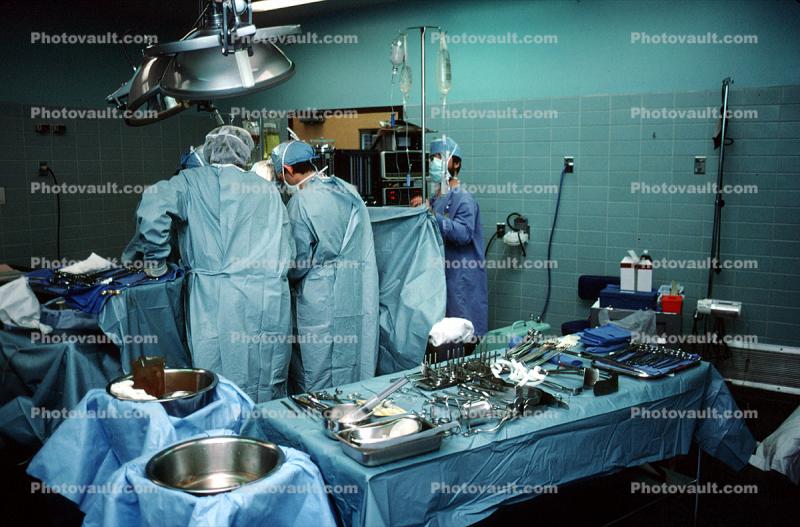 Operating Room, Doctor, Surgery, Surgeon, nurse, tools