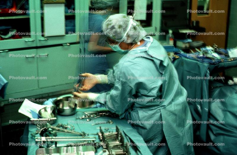 Operating Room, Surgery, Nurse, mask, tools, operation