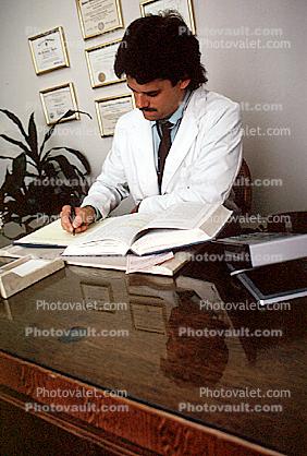 Doctor with Books, Writing