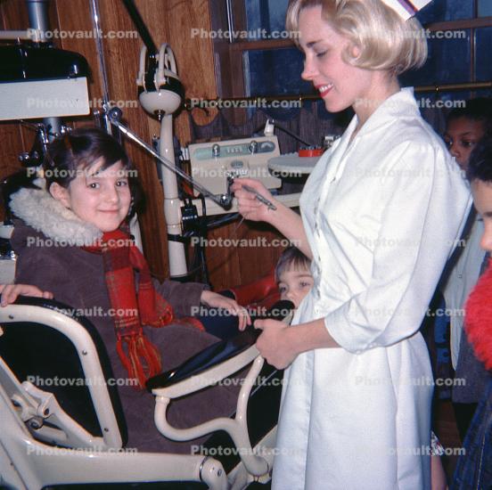 Girl and Dentist, 1960s