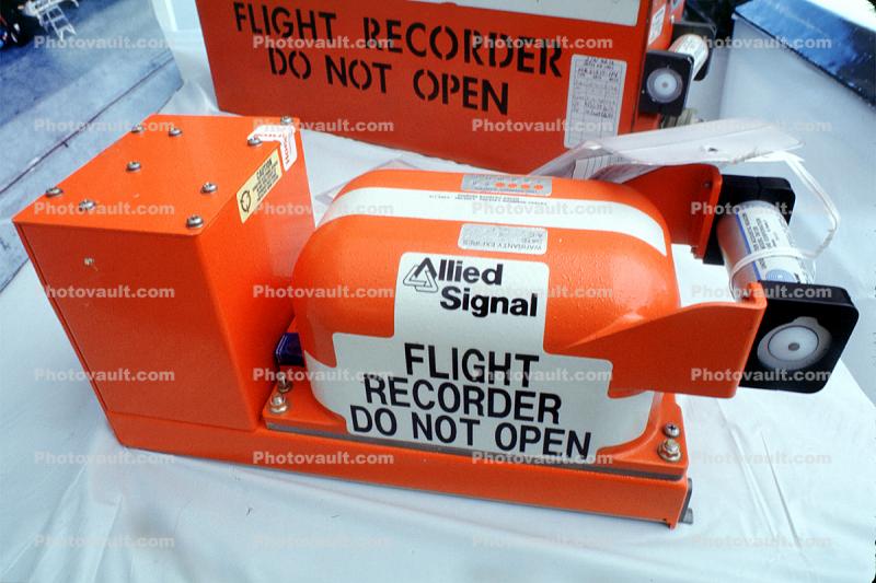 Allied Signal, Black box Flight Data Recorder, blackbox