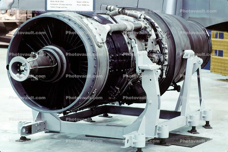 Rolls Royce Avon MK 203 Turbojet Engine, jet engine