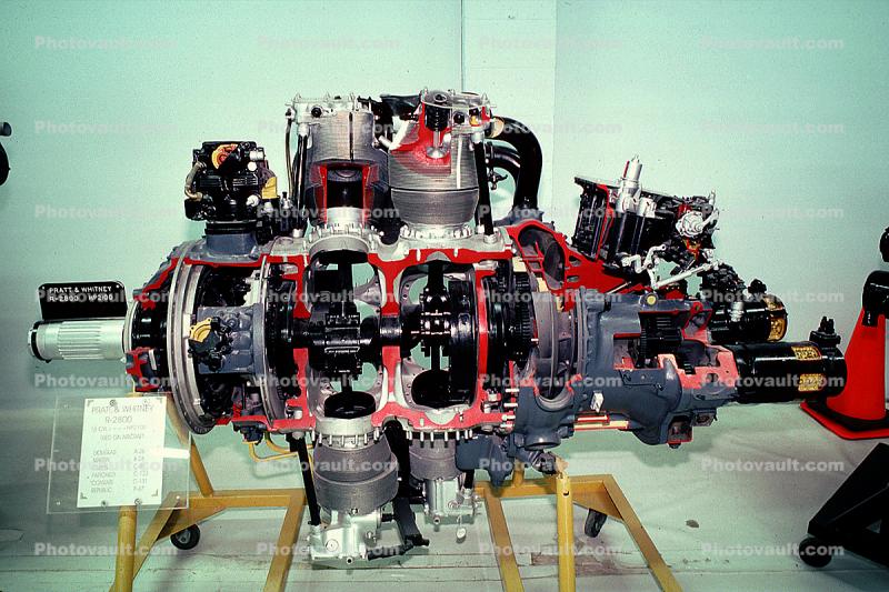 Pratt & Whitney R-2800, Reciprocating Piston Radial Engine