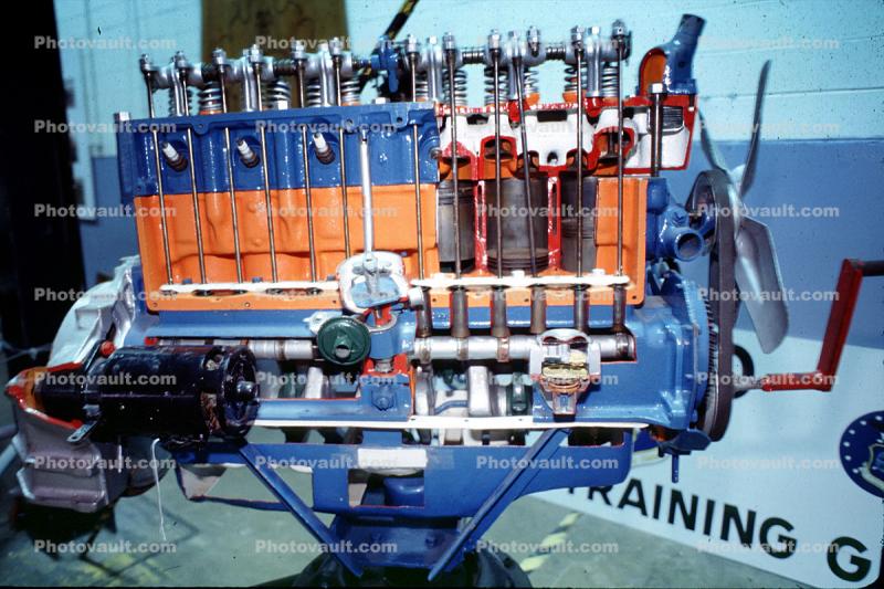 Reciprocating Piston Aircraft Engine