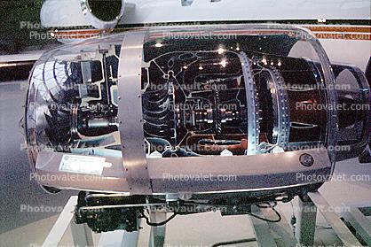 Jet Turbine Engine cutaway
