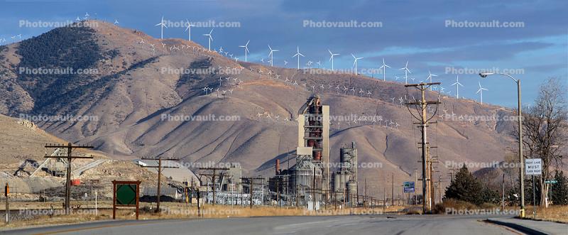 Cement Plant, Tehachapi Pass Wind Farm, Southern California