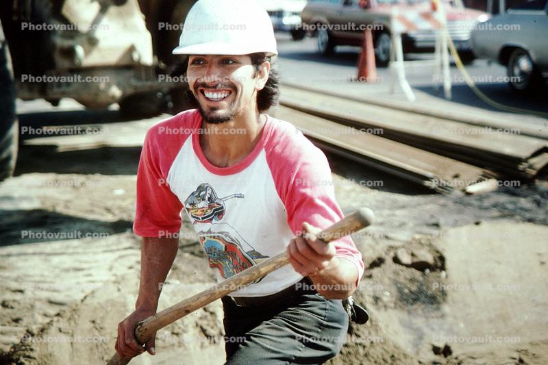 Moscone Center, Construction Worker, Man, Hardhat
