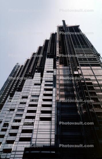 Trump Tower Construction, highrise, skyscraper