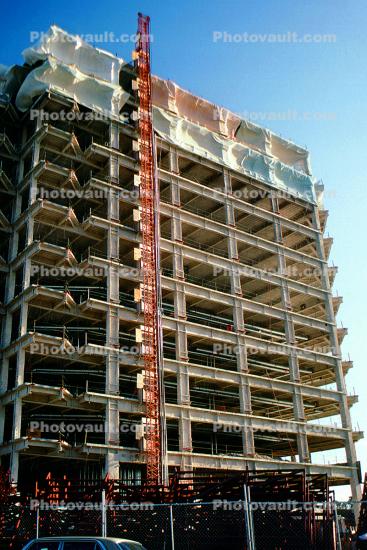 Steel Framework for a Highrise Building