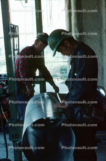 Hardhat Construction Workers, Pipe Fitters