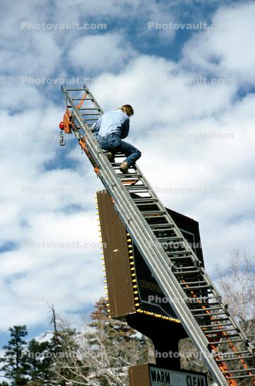 Telescopic Ladder, telehandler