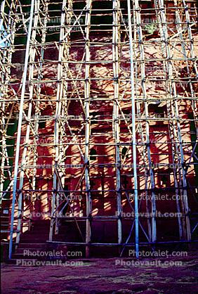 Scaffolding, Lalibela Ethiopia