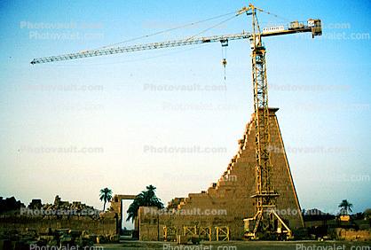 Tower Crane, Karnak, Luxor Egypt