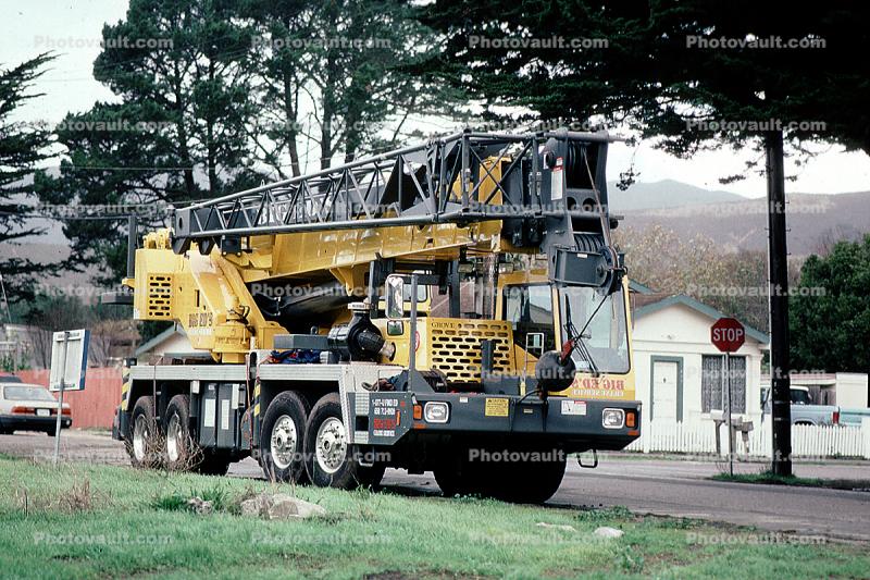 GROVE TMS700E , Hydraulic Truck Crane, Truck-mounted mobile crane, Big Ed's Cranes, Manitowoc