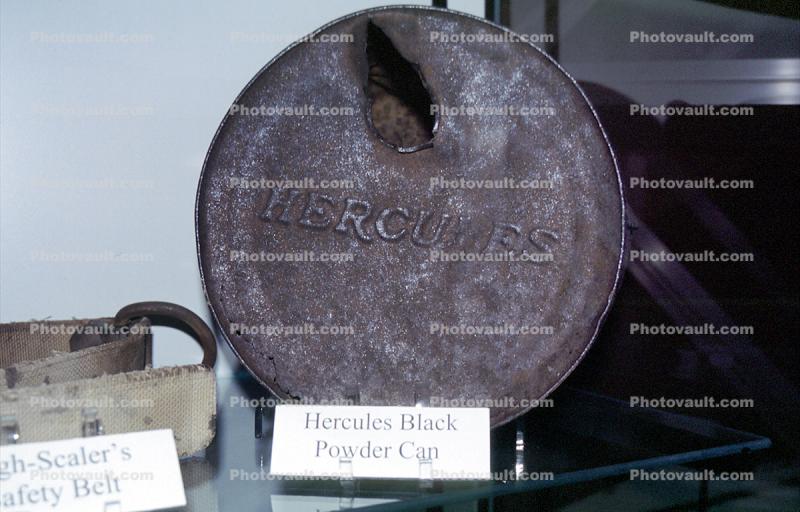 Hercules Black Powder Can