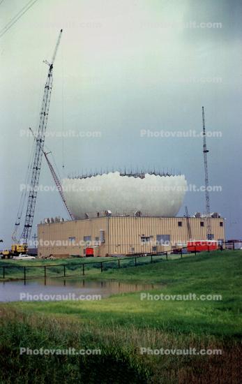 Geodesic Dome, Dew Line, Radar Dome, Station, Distant Early Warning Line, 1959, 1950s