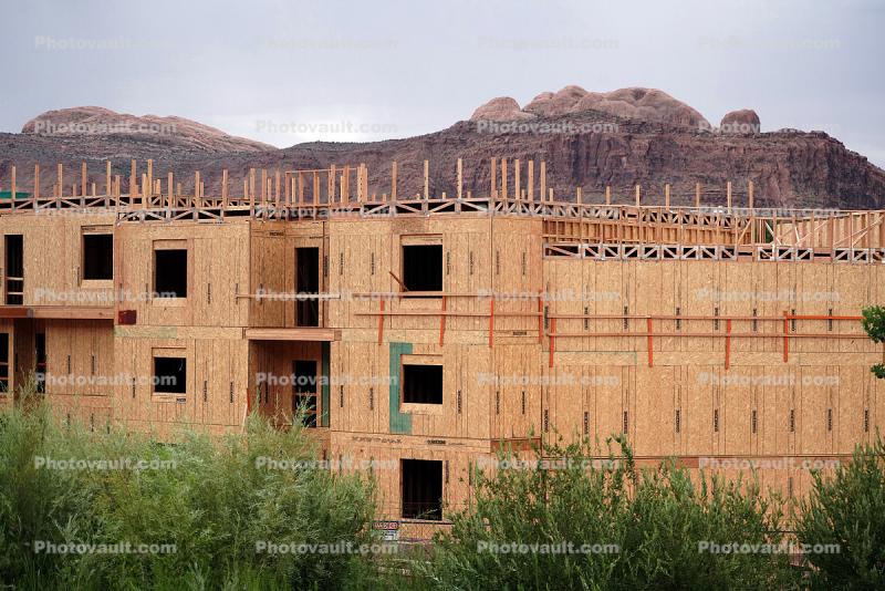 Wood Contruction, New Apartment Buildings, Moab