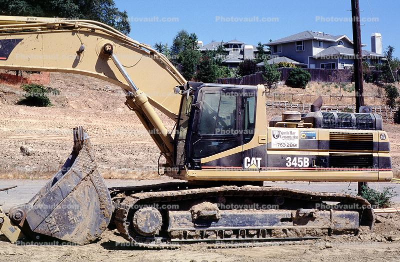 Caterpillar, 345B, Hydraulic Excavator, Material Handler, Novato, Marin County, Calilfornia
